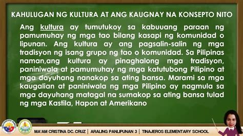 Kahulugan Ng Kultura – Mga Konsepto At Halimbawa .